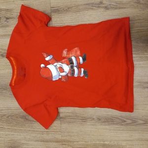 Holiday pajamas Shirt sz M Red